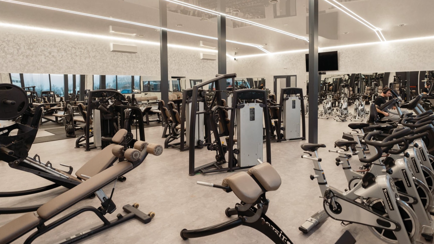 Complex Inter Sport Club sala fitness